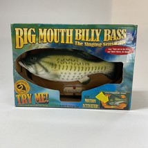 NEW Big Mouth Billy Bass The Singing Sensation in Original Box Old Stock... - $198.44 CAD