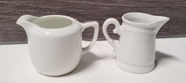 Vintage Pair of Individual Porcelain Creamers Noritake &amp; Unmarked - £3.99 GBP