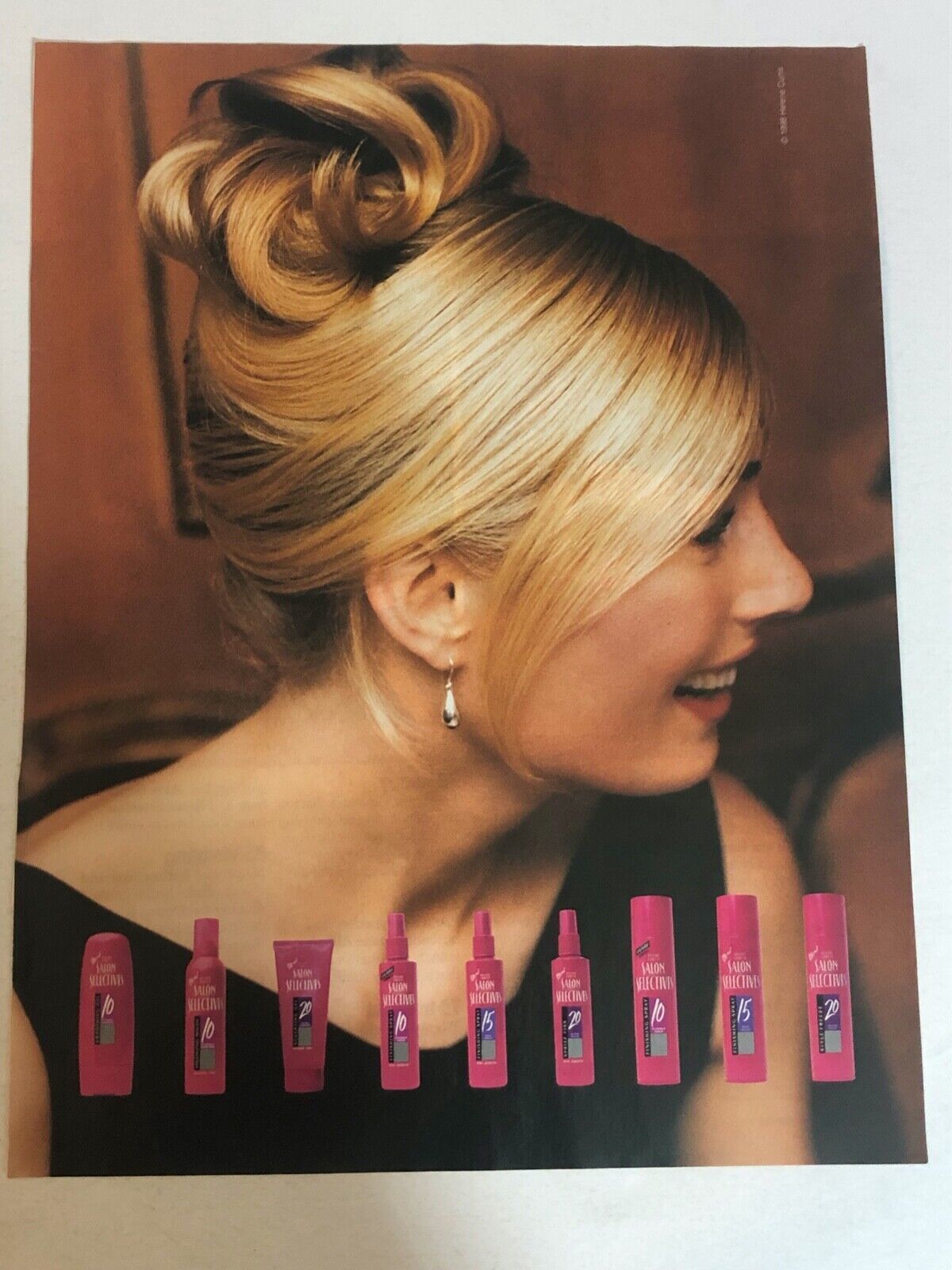 1998 Salon Selectives Vintage Print Ad Advertisement  pa5 - $7.91