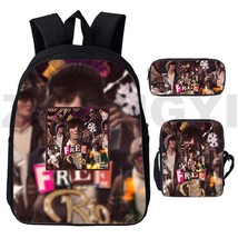 3D Og Buda Russia Rapper Backpack Hip Hop Og Buda School Backpack for Kindergart - £86.01 GBP