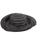Crushable Sun Hat Wide Brim Drawstring Scala Womens Packable Gray Bucket... - $399.75 MXN