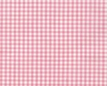 Cotton Carolina Gingham 1/8&quot; Checks Checkered Pink Fabric Print by Yard ... - £10.38 GBP