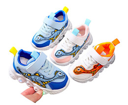 Kids Boy&#39;s Sneakers Dinosaurs Light-Up Breathable Girl&#39;s Trainers Sport Shoes - £19.97 GBP