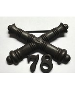 1902-1905, U.S ARMY ARTILLERY CORPS, BRONZE, 78th FIELD ARTILLERY, COLLA... - $35.00