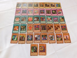 Lot of 42 Collector Trading Cards Konami Yu-Gi-Oh! Various Trading YuGiOh Cards - £14.37 GBP