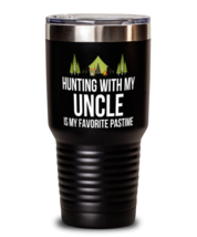 Hunting Tumbler From Uncle, Funny Tumbler From Hunter Uncle, Tumbler For  - £26.33 GBP