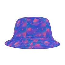 Coldplay Support Galaxy Music Spheres Theme Cosmic Bucket Hat,  2025 Trendy - $24.99
