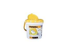 Frabill 4825 Insulated Bait Bucket with Built in Aerator, White and Yell... - $46.99