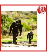 Set of 2 Durable Bigfoot Garden Stakes - Charming Outdoor Decor for All ... - $41.57