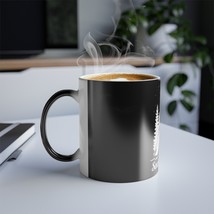 Heat Activated Color Morph Mug, 11oz - Black Magic Heat Reactive - £14.82 GBP