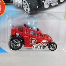2018 Hot Wheels Experimotors Skull Shaker Red 8/10 Die Cast Toy Car NIB ... - $5.95