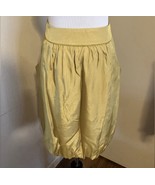 Japanese Q Yellow Skirt With Pockets Made in Korea - $52.68 CAD