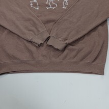 Full Tilt Skeleton Skateboard Men's Brown Cotton Blend Pullover Sweatshirt Sz XL image 13
