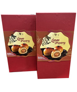 2 Packs Emperor Lava Pastry With Lotus Seed Paste 15.5 Oz - £41.89 GBP
