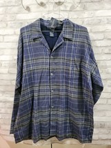 New L/XL Polo Ralph Lauren Sleepwear Flannel Long Sleeve Button Down Shi... - $455.79 MXN