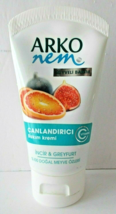 Lot 2 ARKO NEM Hand &amp; Face Cream Grapefruit &amp; Fig Revitalizing 2.5 oz - £2.32 GBP
