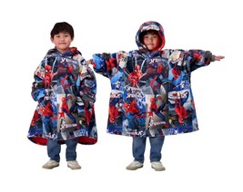 Spider-Man Boys Girls Wayy Big Hoodie Multicolor Character Kids Pullover... - €38,76 EUR