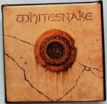 Whitesnake,  square 1-1/2&quot;  Pinback Button  - £3.95 GBP