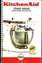 KitchenAid Stand Mixer Instructions and Recipes Booklet 2001 Pre-owned Manual - £19.20 GBP