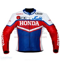 HONDA FREDDIE SPENCER 1985 Mvotorbike Racing Leather MOTOGP Motorcycle J... - £132.89 GBP