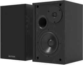 Bookshelf Speakers, Bestisan Powered Bookshelf Speakers, Bluetooth 5.0, ... - $78.96
