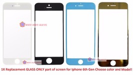 Front Screen Outer touch Glass Replacement Part for Iphone 6 6th Gen 4.7... - $20.32+
