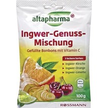 Altapharma Vitamin Ginger Fruit Mix Lozenges -1 Bag - Free Us Shipping - £6.96 GBP