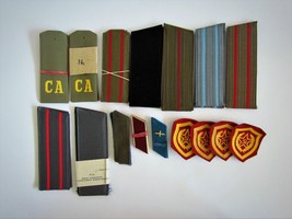 lot of shoulder straps and buttonholes of the army of the USSR and the R... - £15.02 GBP