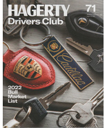 Hagerty Drivers Club Magazine #71 Jan/Feb 2022 Bull Market List - £3.98 GBP
