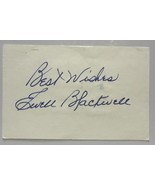Ewell Blackwell (d. 1996) Signed Autographed Vintage Government Postcard... - $275.84 MXN