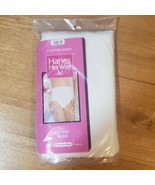 Vintage Hanes Her Way Women&#39;s White Panties Briefs Size 10 100% Cotton-3... - £19.34 GBP