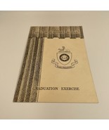 Vintage 1956 Army Intelligence School Graduation Exercise Program KG JD - $7.92