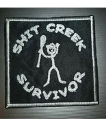 Sh..t Creek Survivor - Iron On/Sew On Patch    10044 - £6.13 GBP