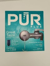 PUR PLUS Mineral Core Faucet Mt Water Filtration System Metallic Gray W/... - $19.67