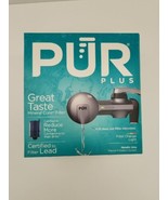 PUR PLUS Mineral Core Faucet Mt Water Filtration System Metallic Gray W/... - £15.41 GBP