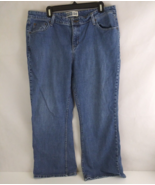 Signature Levi&#39;s Distressed Embroidered Low Rise Bootcut Jeans Size 16 S... - $15.51