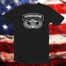 Airborne Jump Wings COTTON T-SHIRT United States Army Parachute Special ... - $18.98+