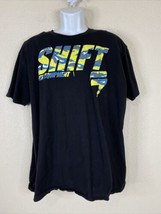 Shift Men Size XL Black Spell Out MX Equipment T Shirt Short Sleeve - £6.06 GBP