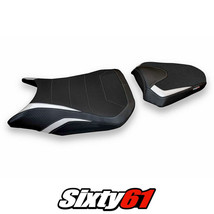 Honda CBR500R 2017-2020 2021 2022 2023 Seat Cover Tappezzeria Comfort White Blk - £196.55 GBP