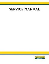 New Holland Boomer 35, Boomer 40 Cab-ROPS Tier 4B Tractor Service Repair Manual - $230.00