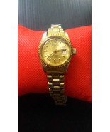 Ladies Automatic Cyma Hacking 25J Swiss ETA 2671, 18kgp with 258 x 31mm ... - $140.00