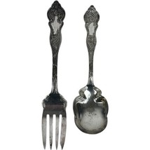 1906 Williams Vineyard aka Grape Serving Spoon Fork Silverplate No Mono ... - £18.11 GBP