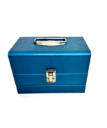 Vintage Logan Deluxe Movie Reel Chest Blue Holds 12 Film Canisters for 5... - €28,38 EUR