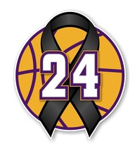 Kobe 24 Lakers RIP  Decal / Sticker Die cut - £2.71 GBP+