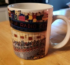 New York Radio City Vintage 1993 A Painting By Pat Singer Mug Cup - £6.13 GBP