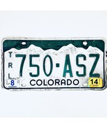 2014 United States Colorado Rockies Trailer License Plate 750-ASZ - £14.82 GBP