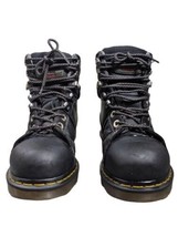 Dr Martens Camber Steel Toe Boots Black Unisex Size US 6M - $74.25