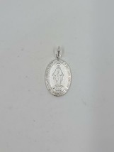 Large Miraculous Medal Charm, Sterling Silver - $24.95