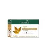 Biotique Bio Gold Radiance Facial Kit for Radiant Young Skin (Pack of 1) - £8.19 GBP
