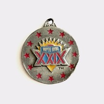 Vintage 1995 Super Bowl XXIX 29 49ers &amp; Chargers Coin Pendant - $14.03